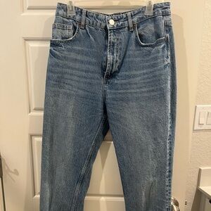 Zara Classic Blue Denim Pants